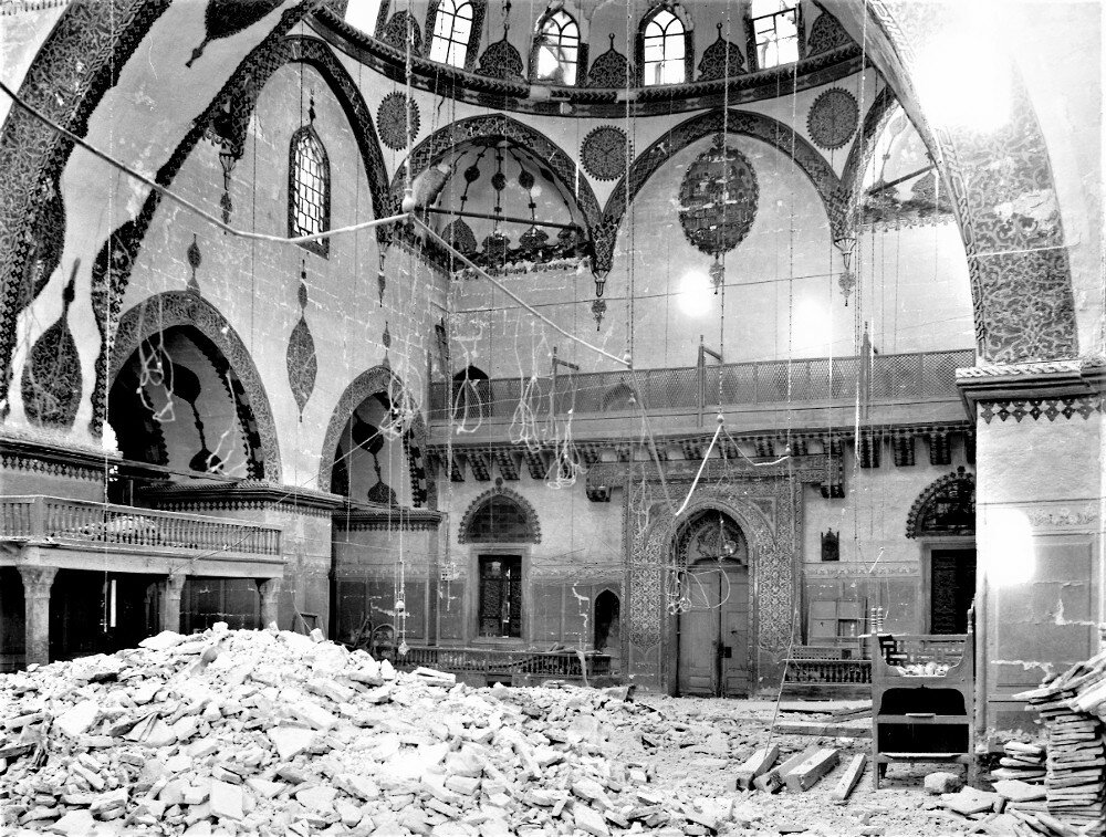 Собор Святой Софии в руинах