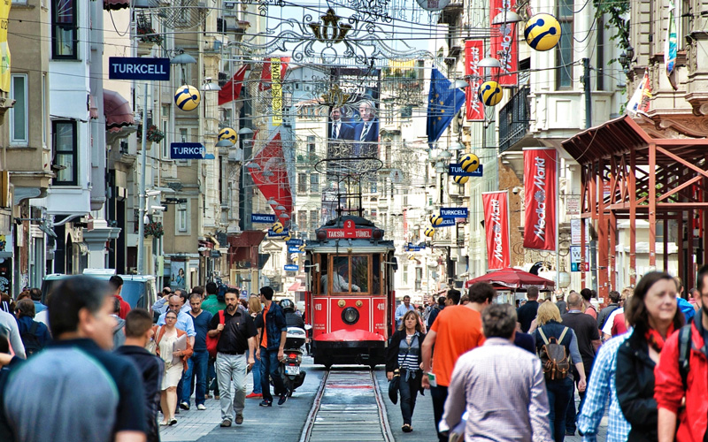 Улица Истикляль (İstiklalCaddesi) - шоппинг в Стамбуле 